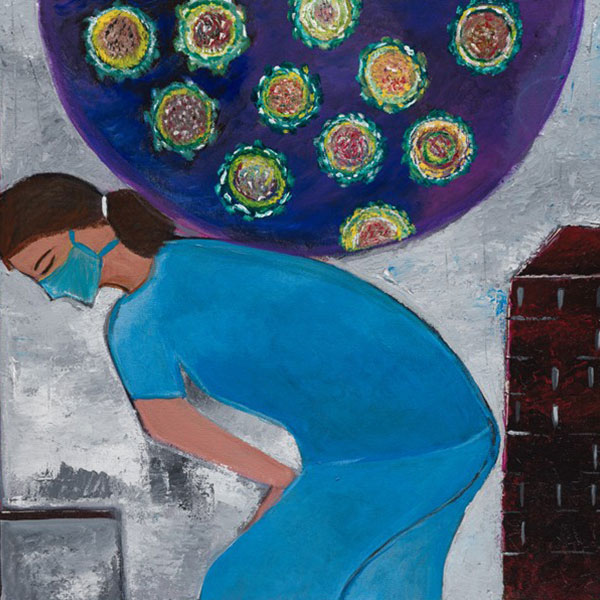 Pandemic-Painting-Healthworker