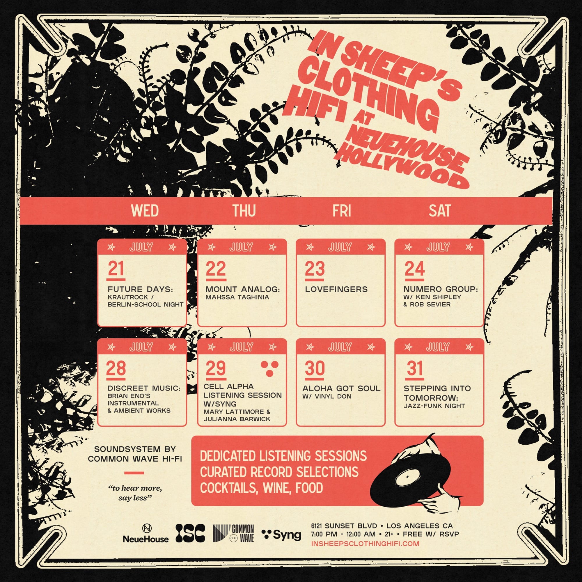 NeueHouse-In-Sheep's-Clothing-July-2021-Schedule
