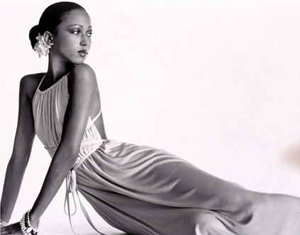 Pat Cleveland posing in the 70s